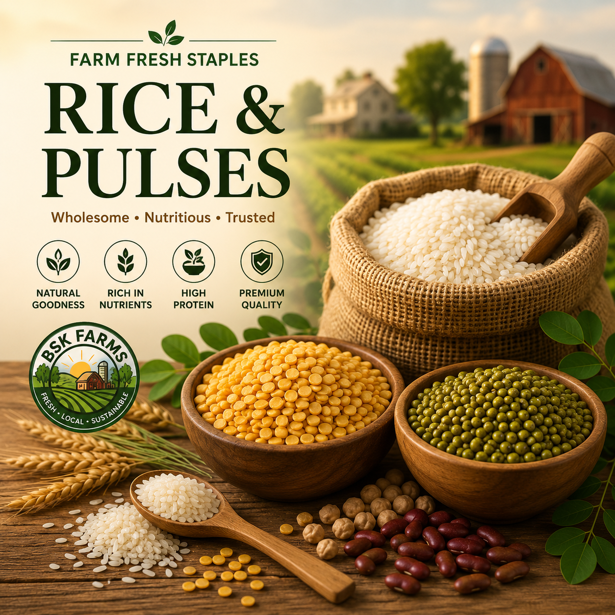 Rice & Pulses