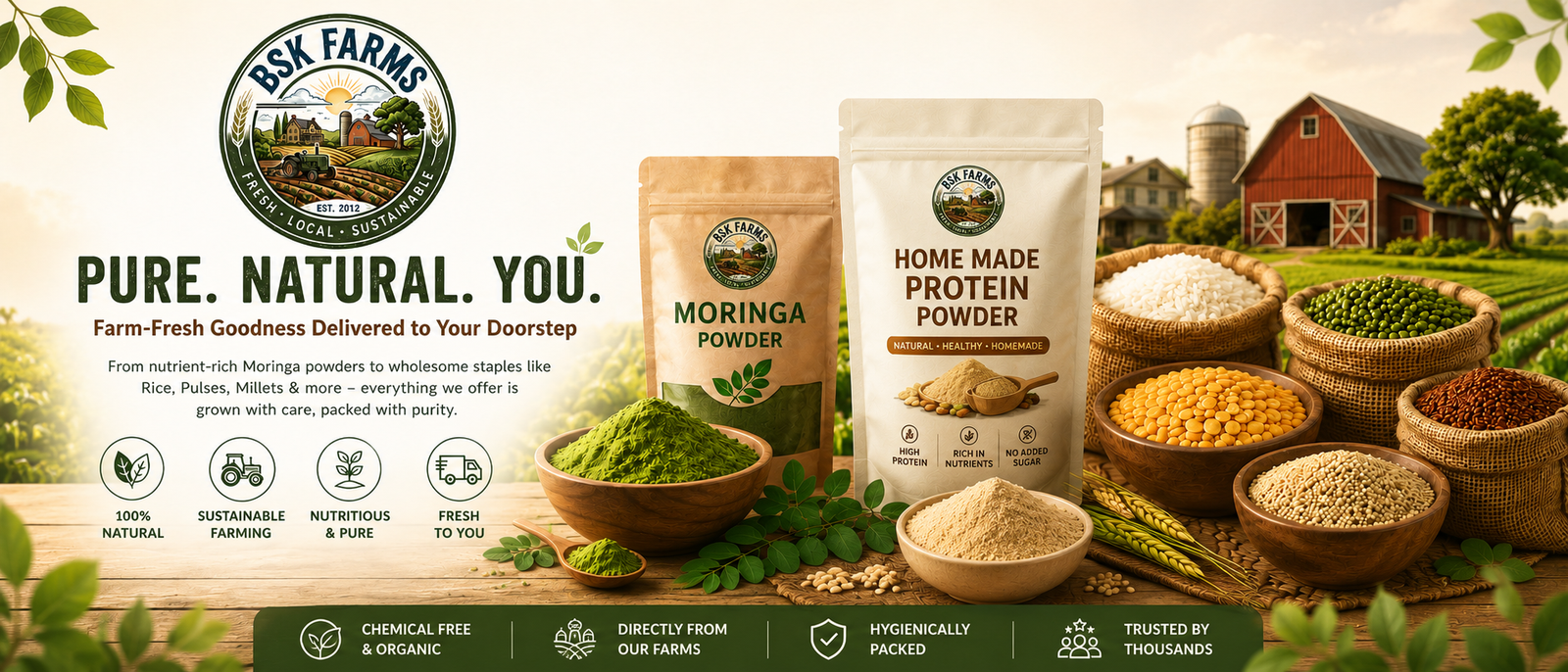 BSK Farms Banner